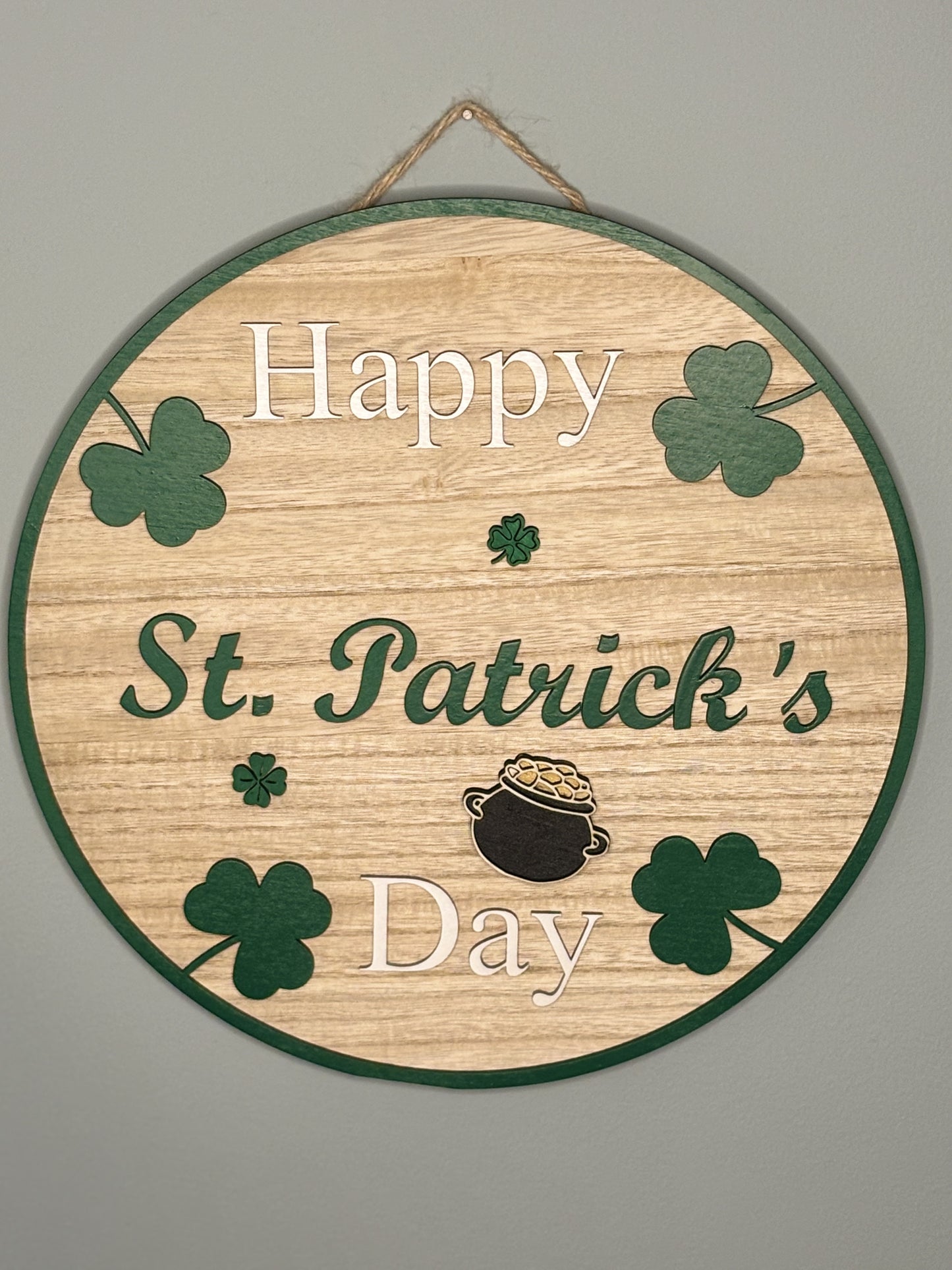 St. Patrick's Day Sign