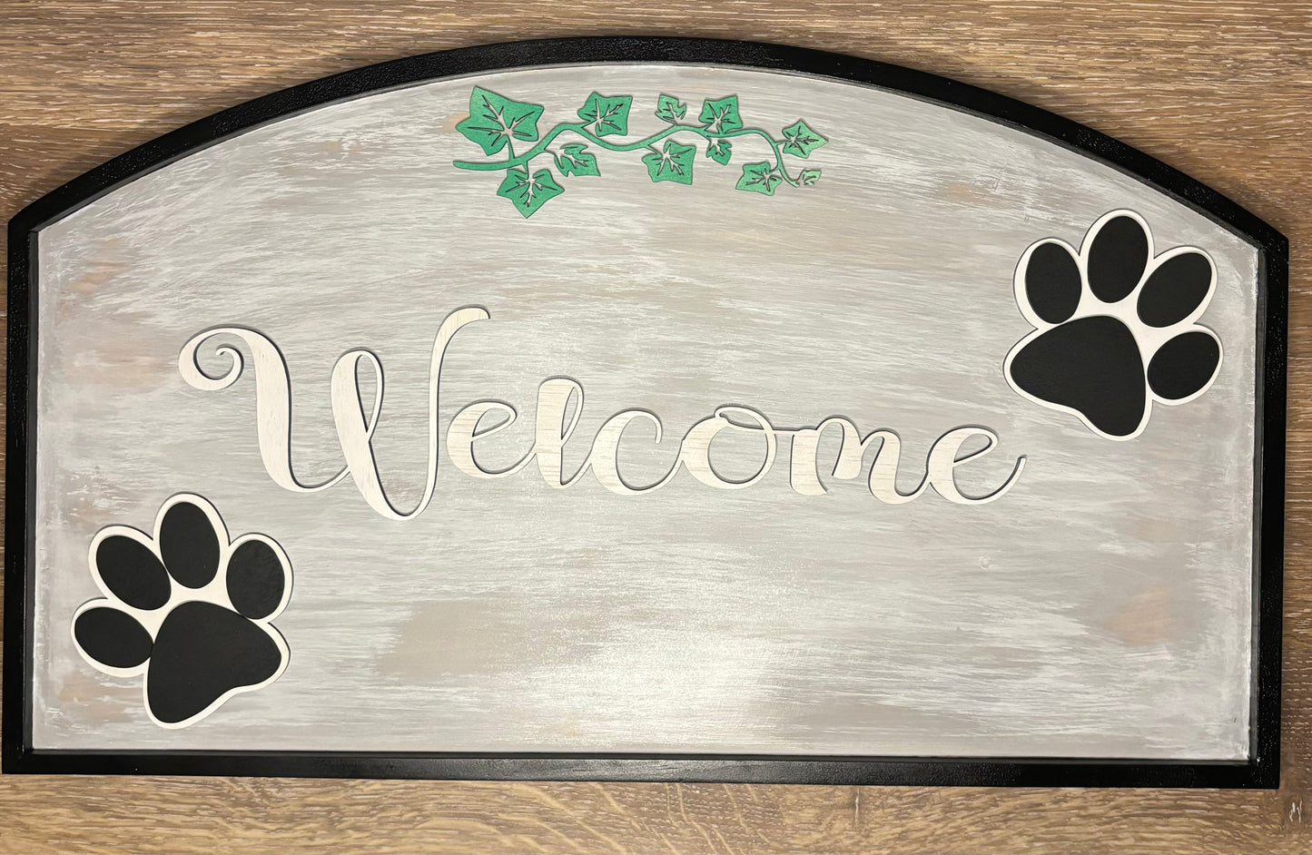 Large Welcome Sign