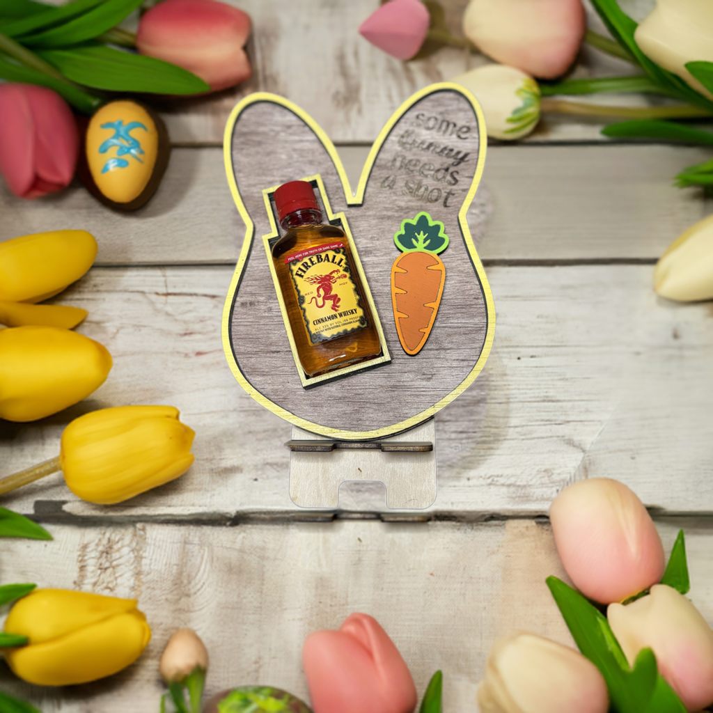 Bunny Shot Sign