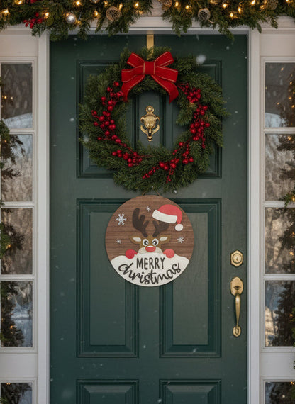 Christmas Door sign