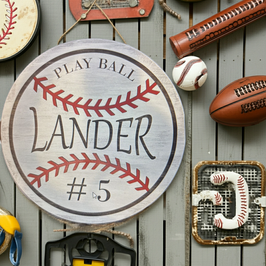 Baseball sign